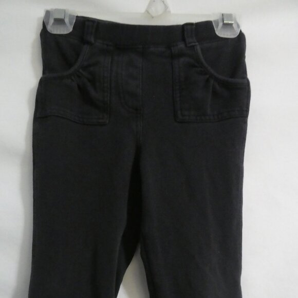 Girl's Comfortable Black Joggers | 5-6 | Stretchy Waistband | Belt Loops - Picture 6 of 15